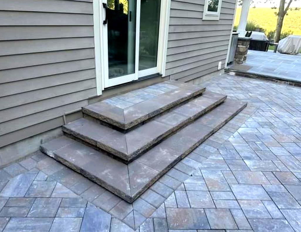 Stone steps and custom stairs