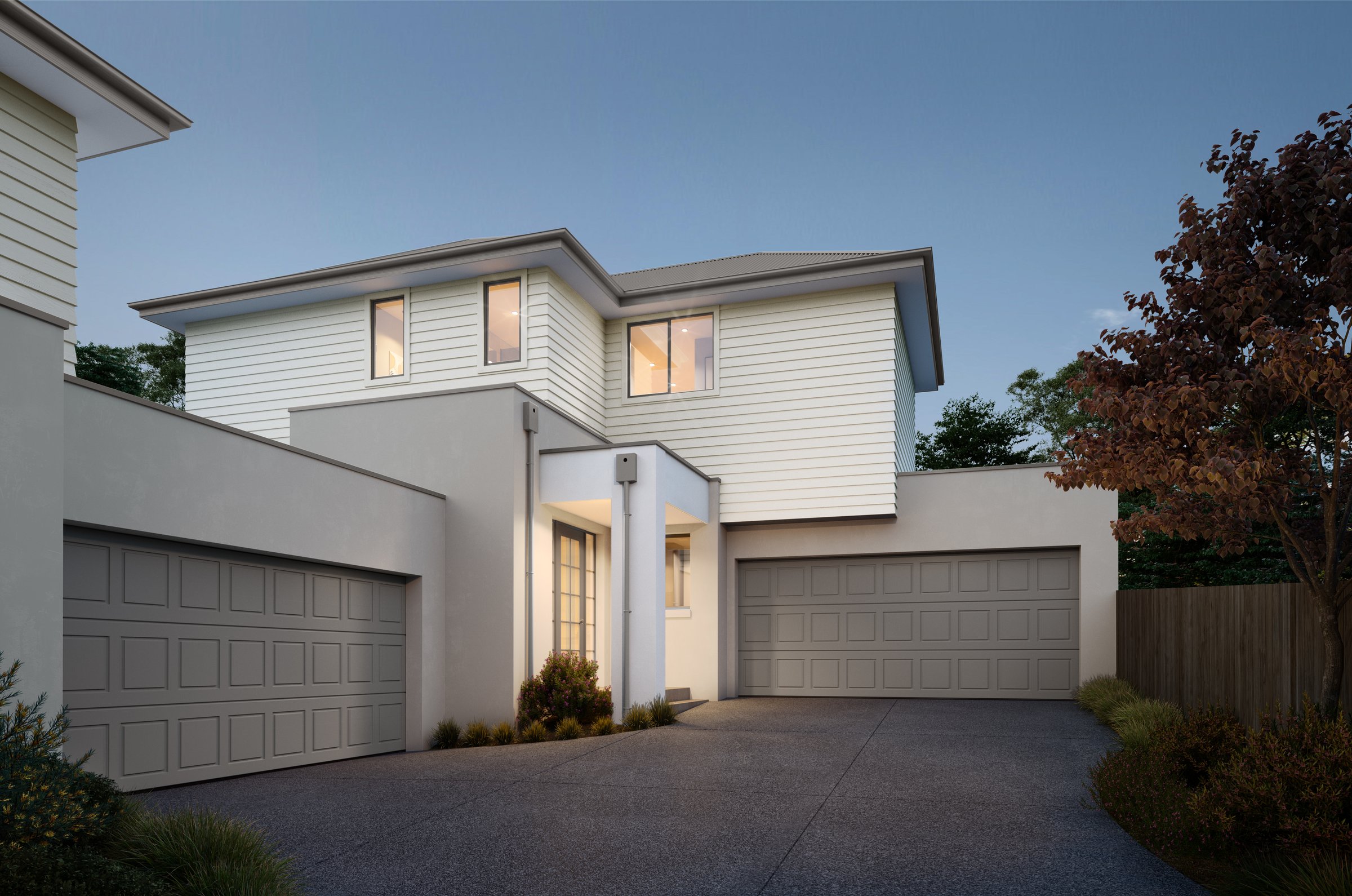 Contemporary Inner City Townhome Development