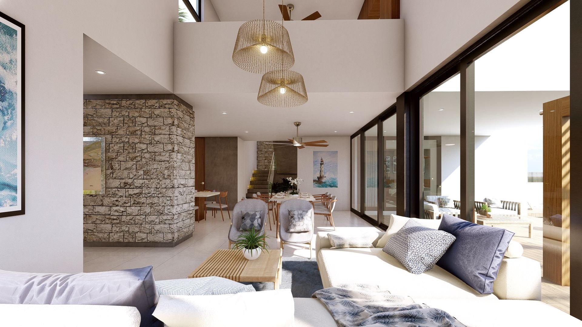 Ventana al Mar - Interiores