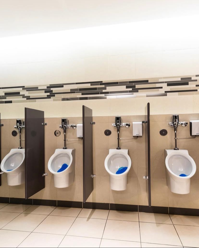 Promenade Mall Bathroom construction - renovation process