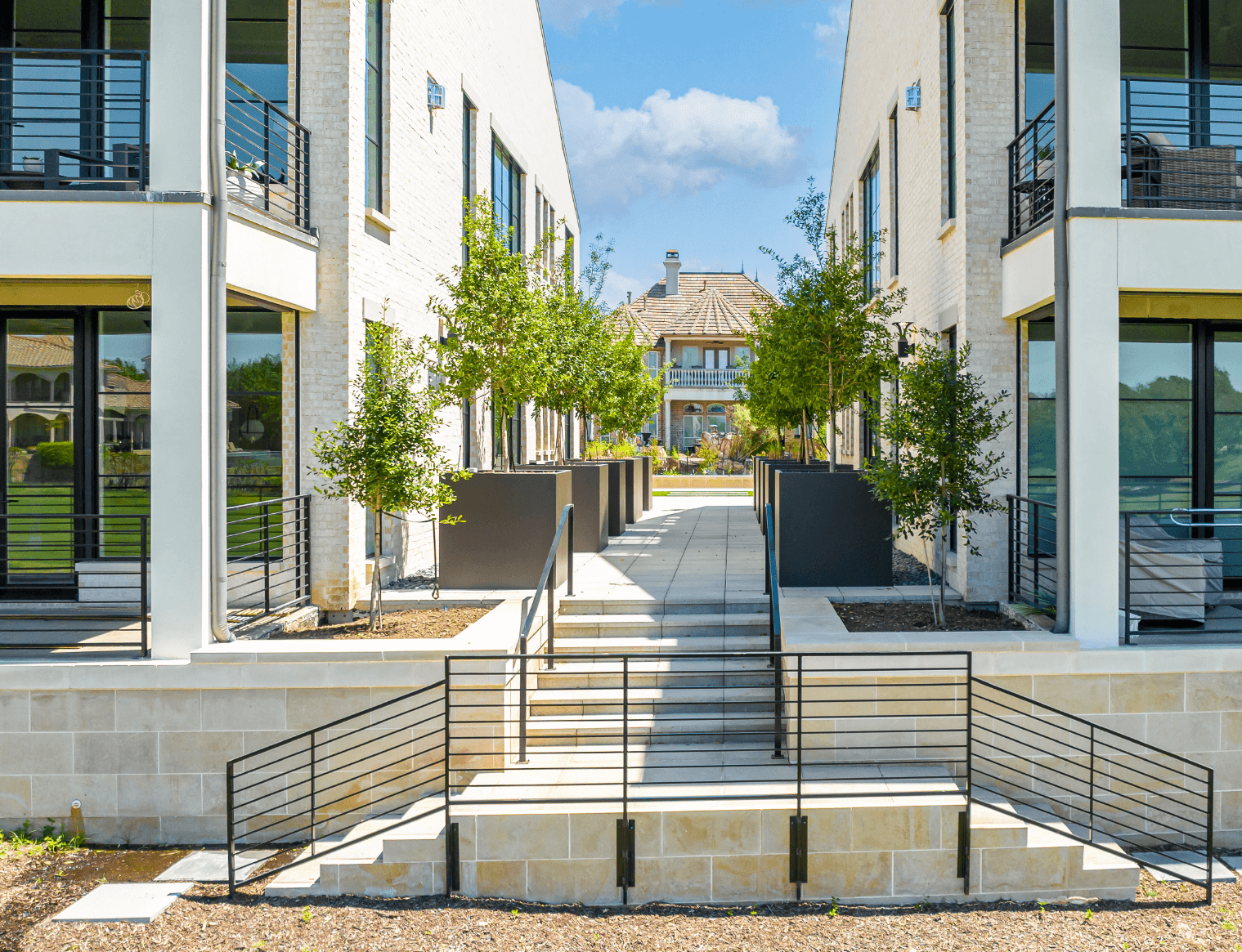RM Fabrication steel fencing installation