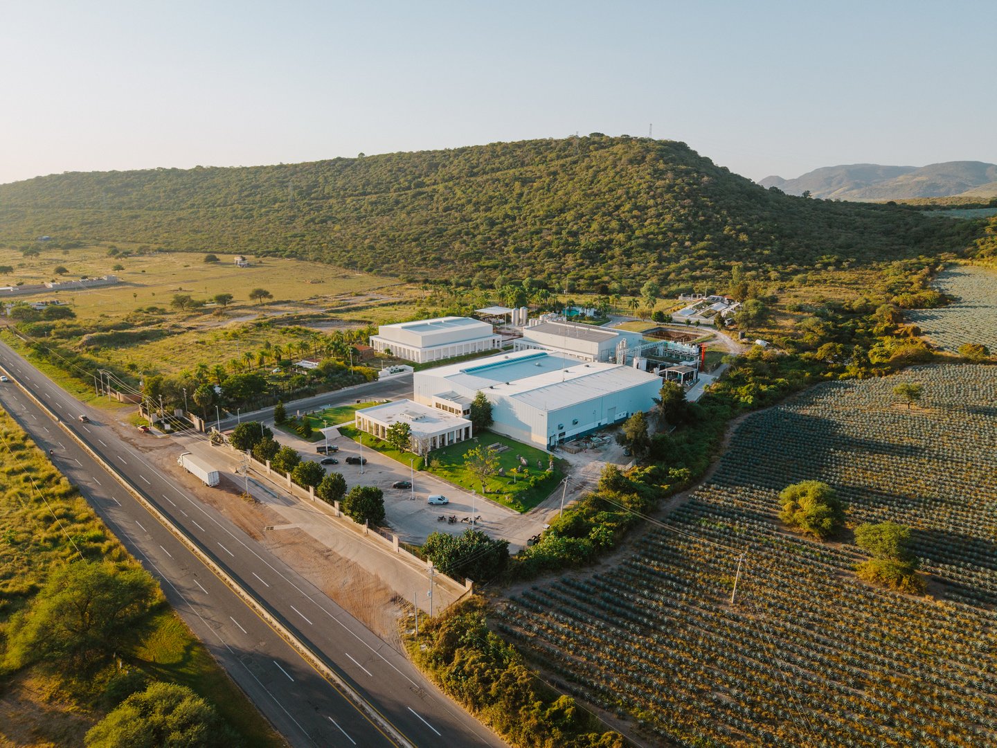 Vista de las instalaciones de producción
