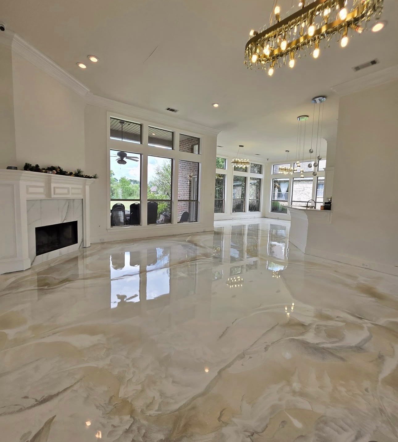 Deck coating project