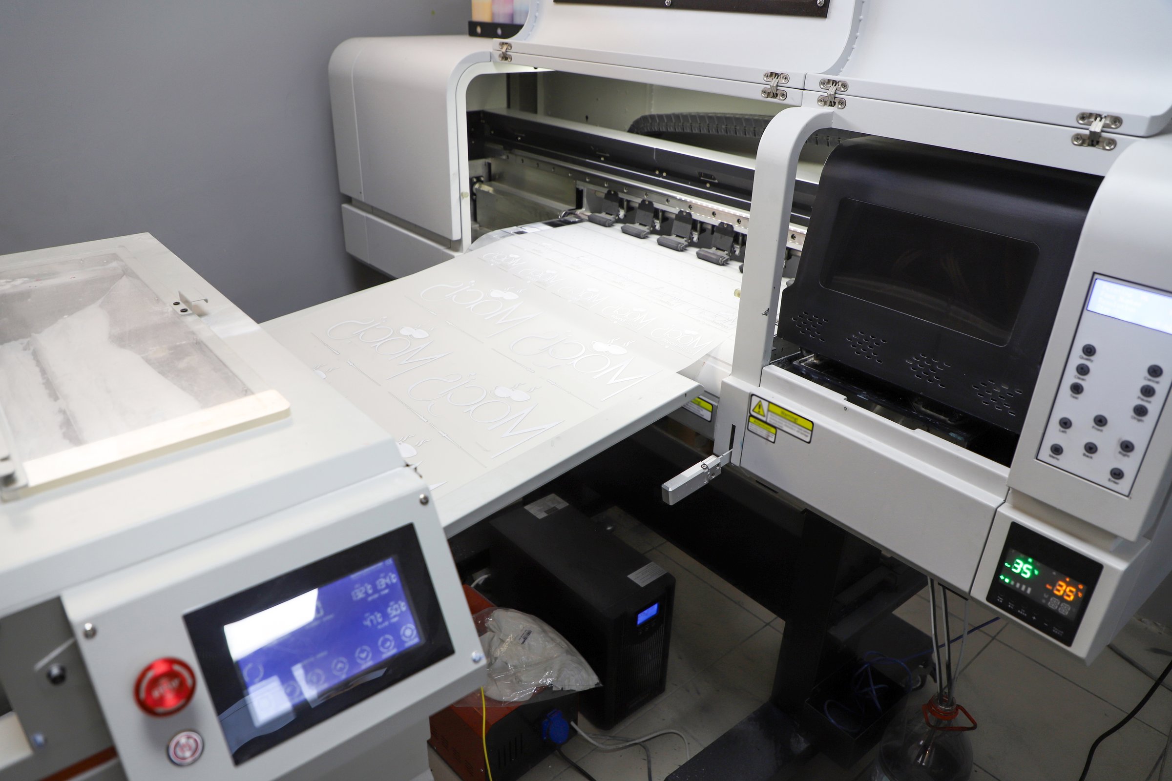 DTF printing process