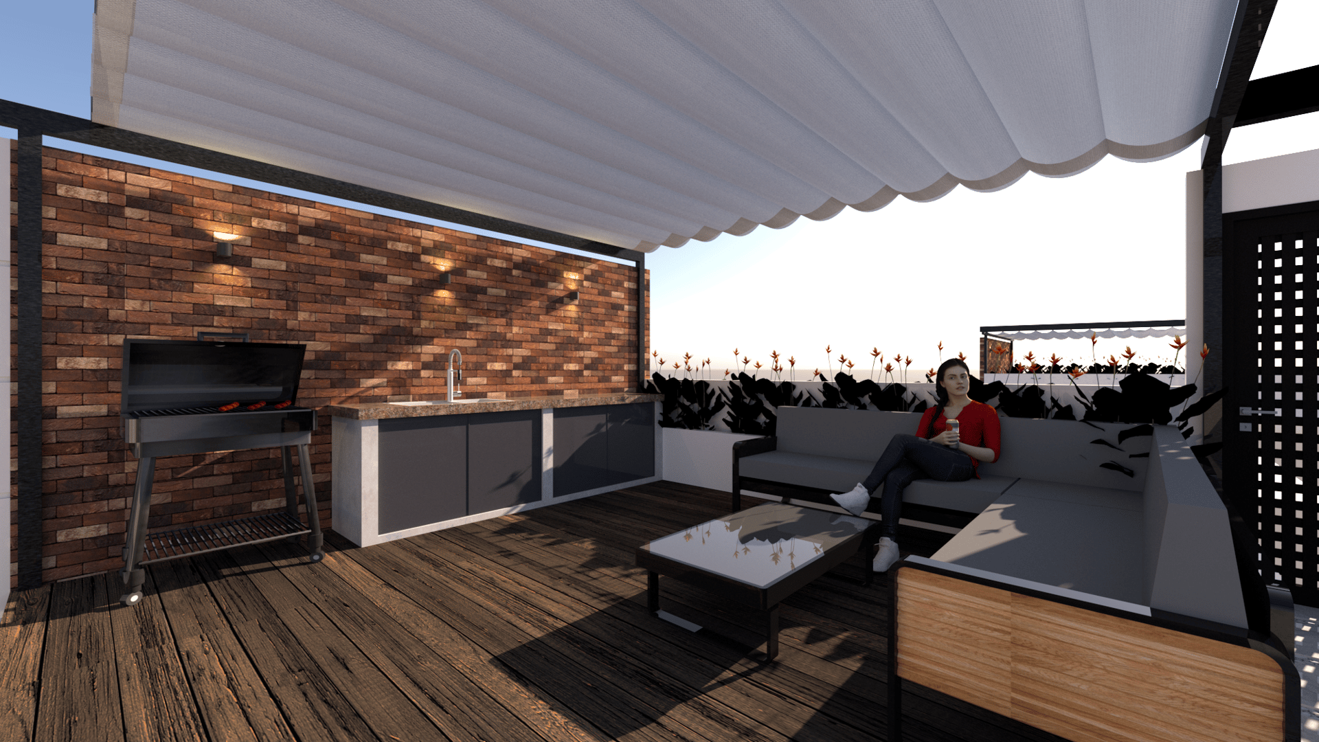 Departamento Roof Garden Tipo 1