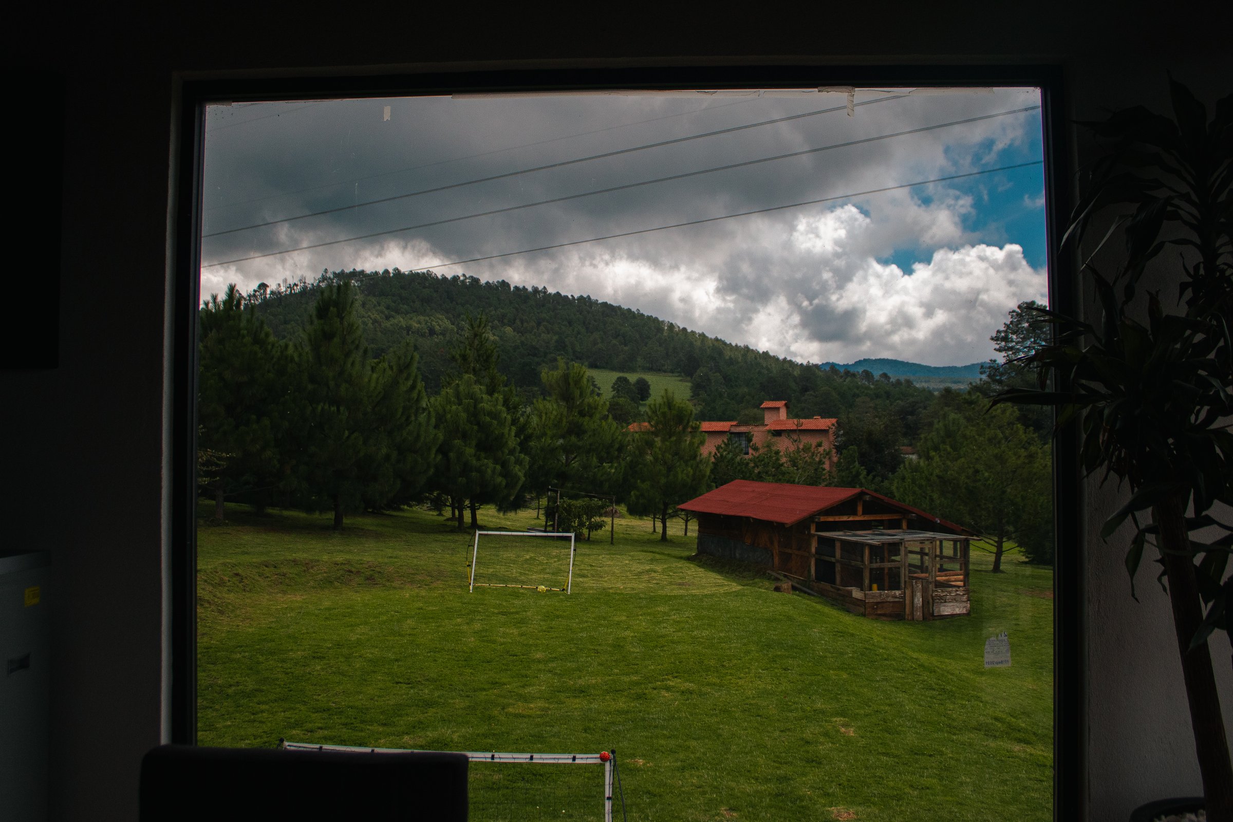 Panorámica aesthetic hotel Quinta El Descanso Tapalpa vista completa Sierra Jalisco turismo Atemajac Brizuela Ferrería Tula