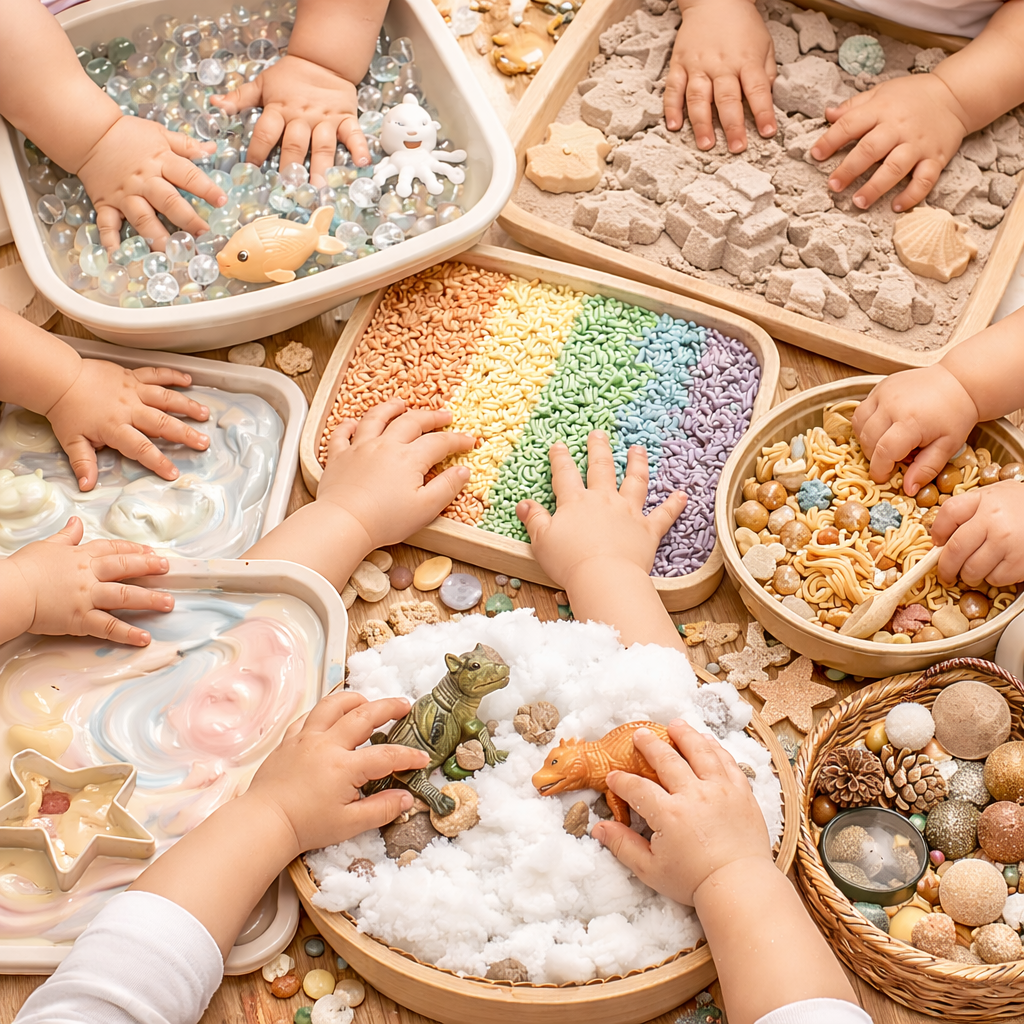 Mini and Me Club garden setting