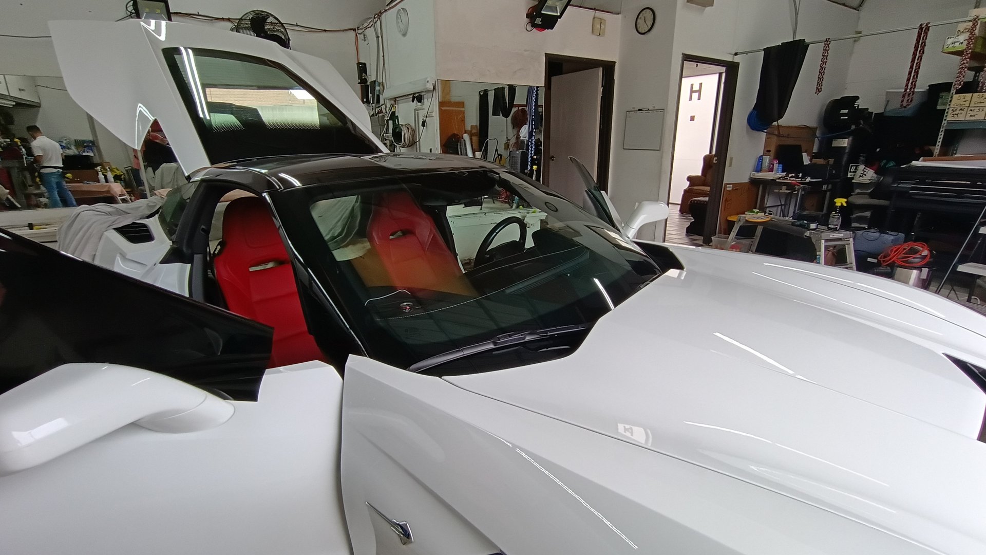 Professional automotive window tinting service