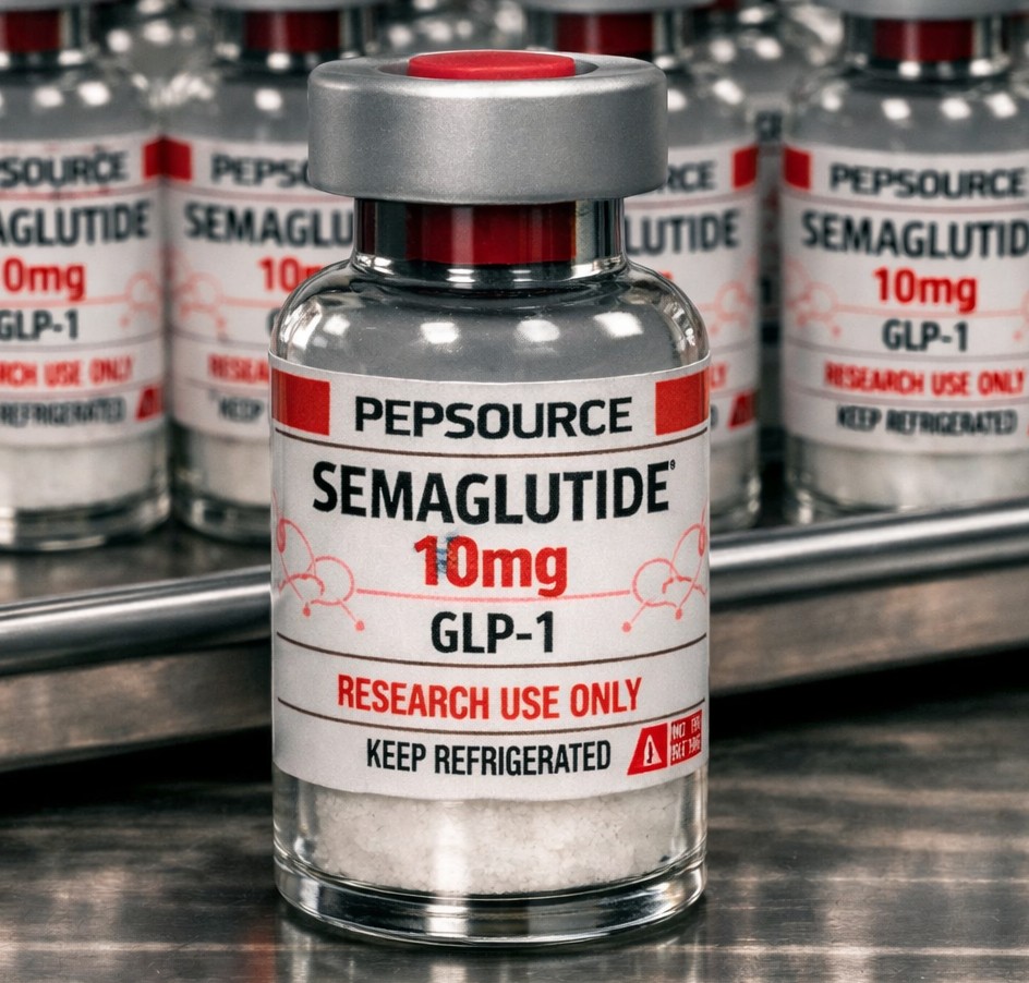 Semaglutide peptide vial