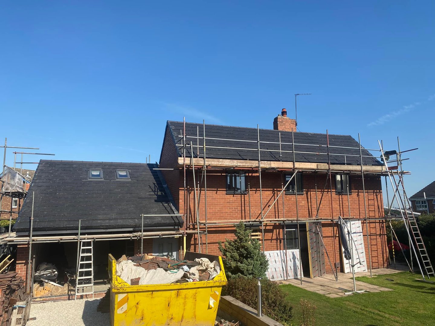 Professional roofing work in Wakefield and district