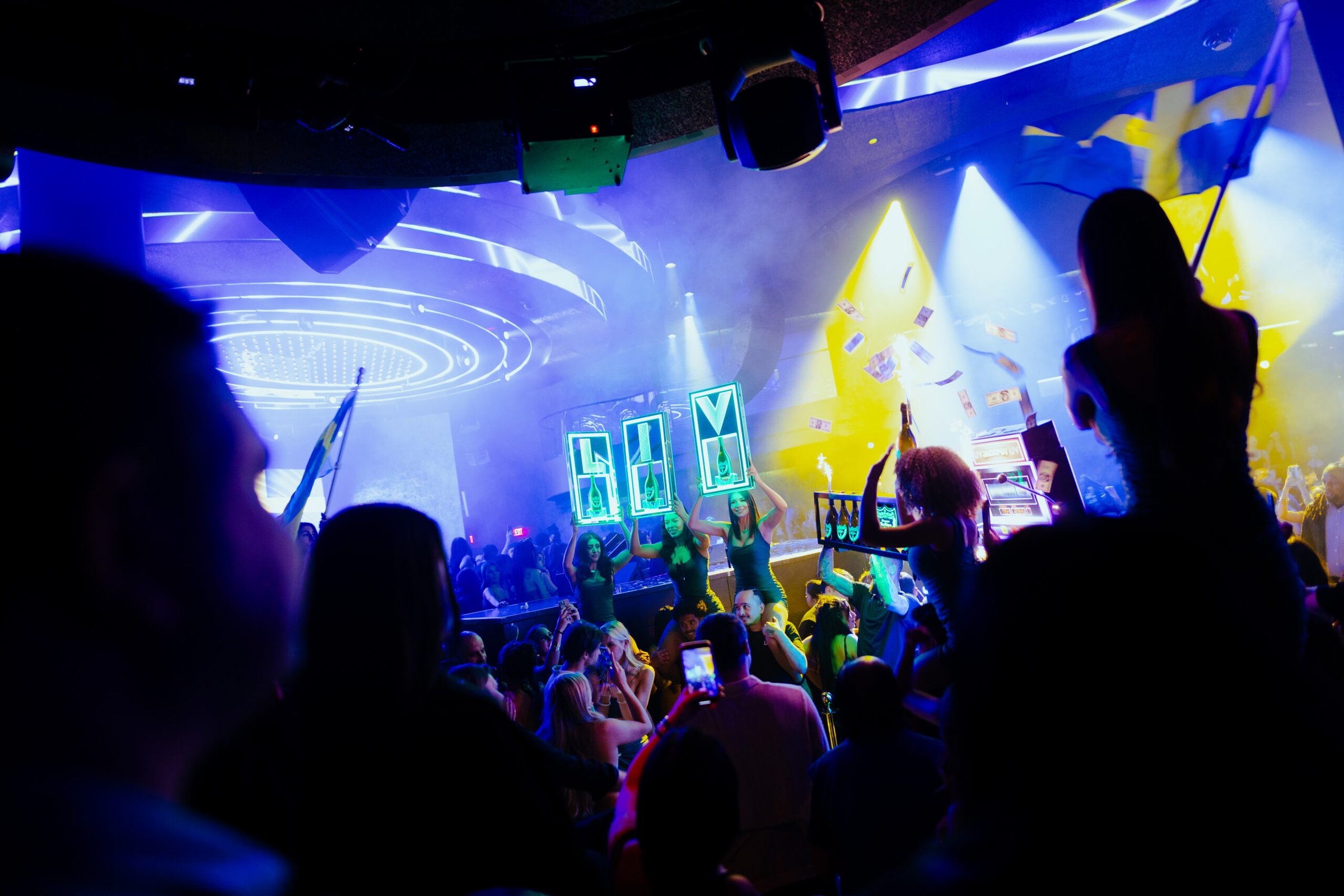 VIP table experience