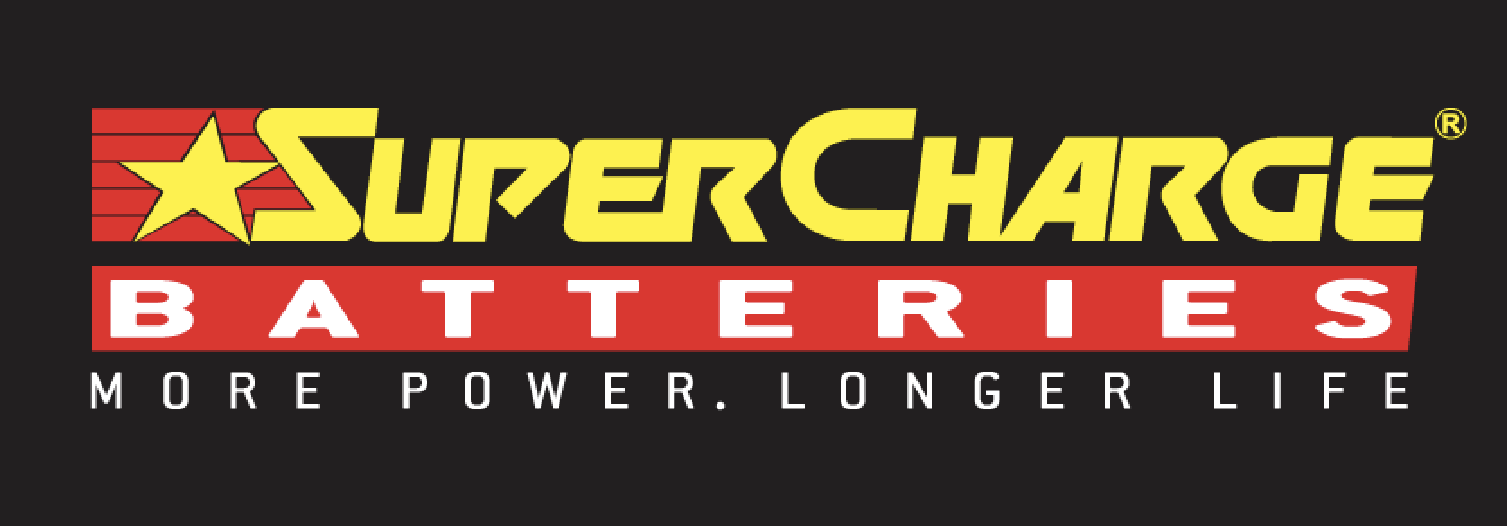Supercharge batteries logo
