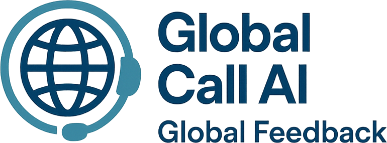 Global Call AI / Global Feedback Logo