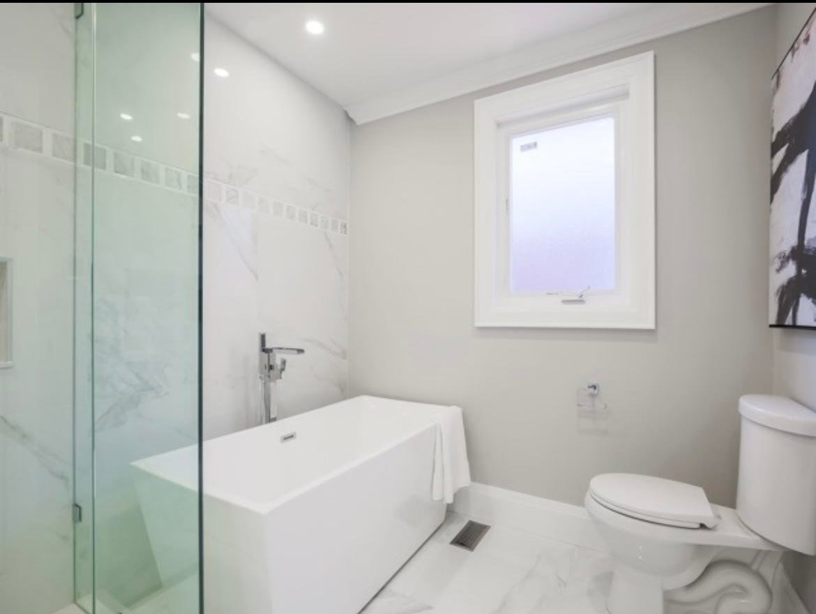 Bathroom renovation project