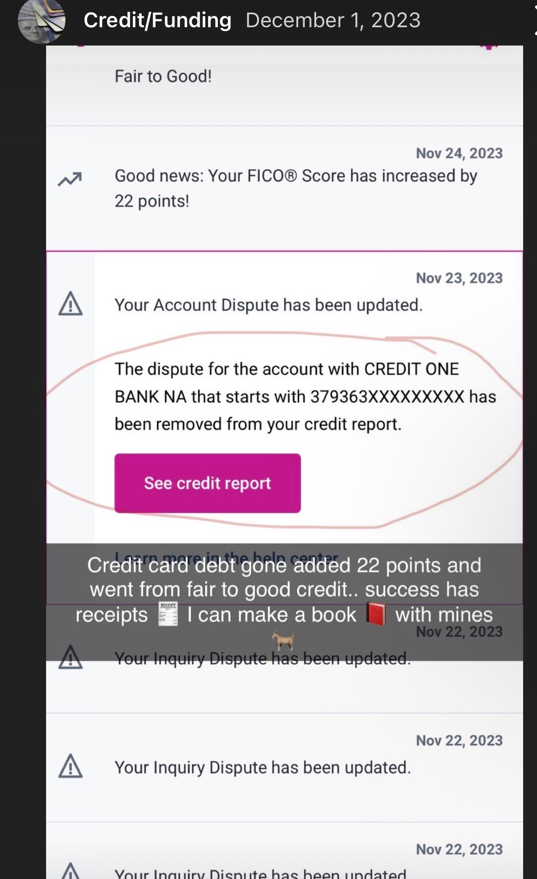 4 late payments removed in 2024