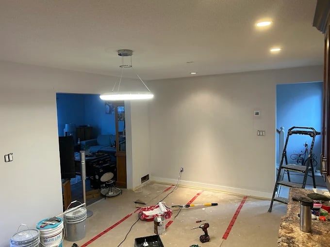 Drywall and painting project 1