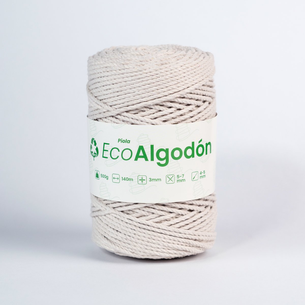 Piolas de algodón para macramé