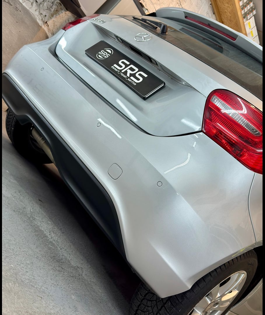 Kunststoffstoßstangen Reparatur Ergebnis