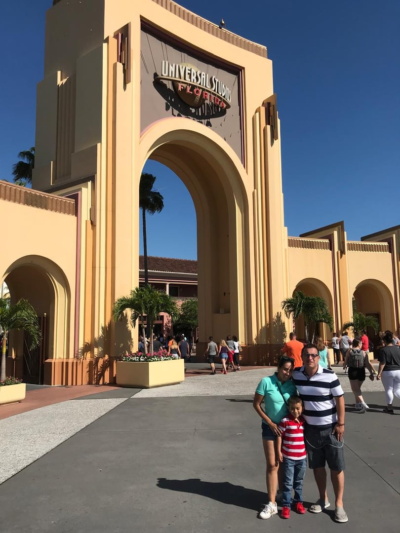 Cliente feliz - viaje familiar a Orlando