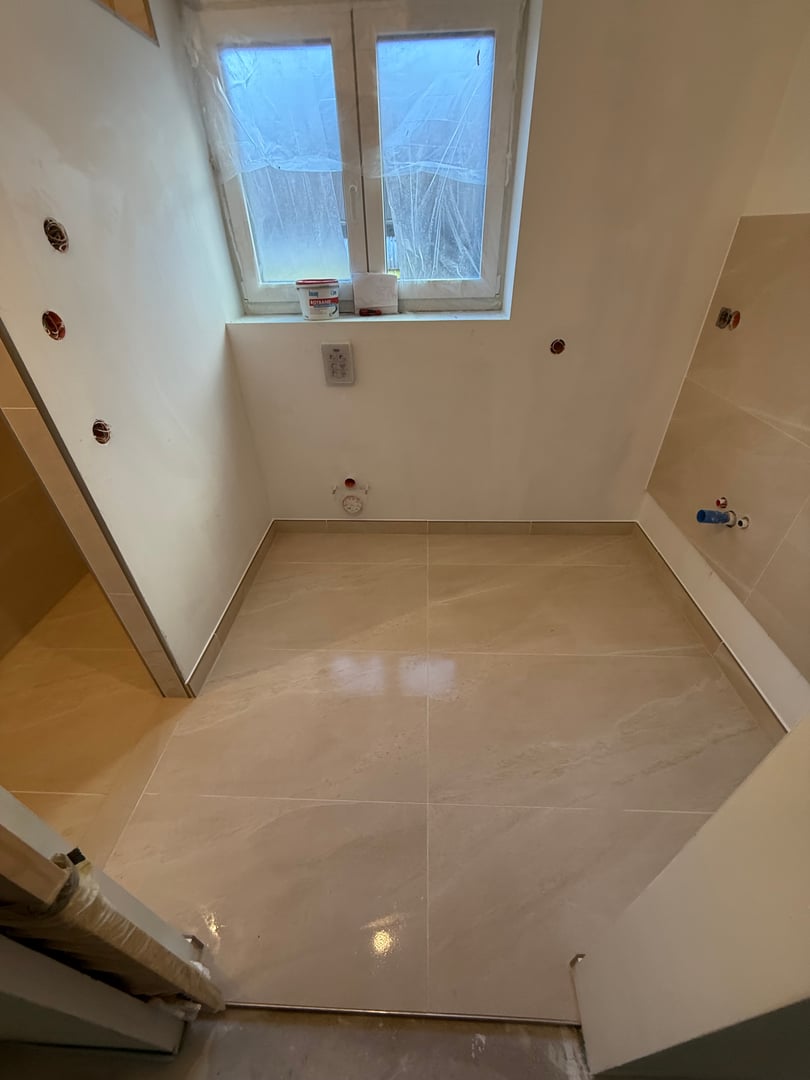 Fliesenarbeit Beispiel