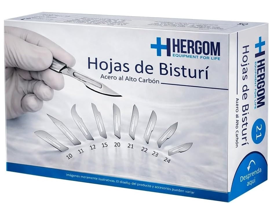 Hojas de bisturí