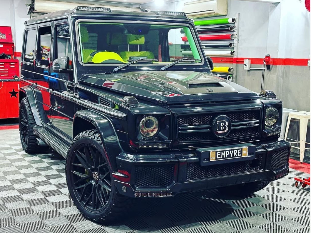 Car wrapping project