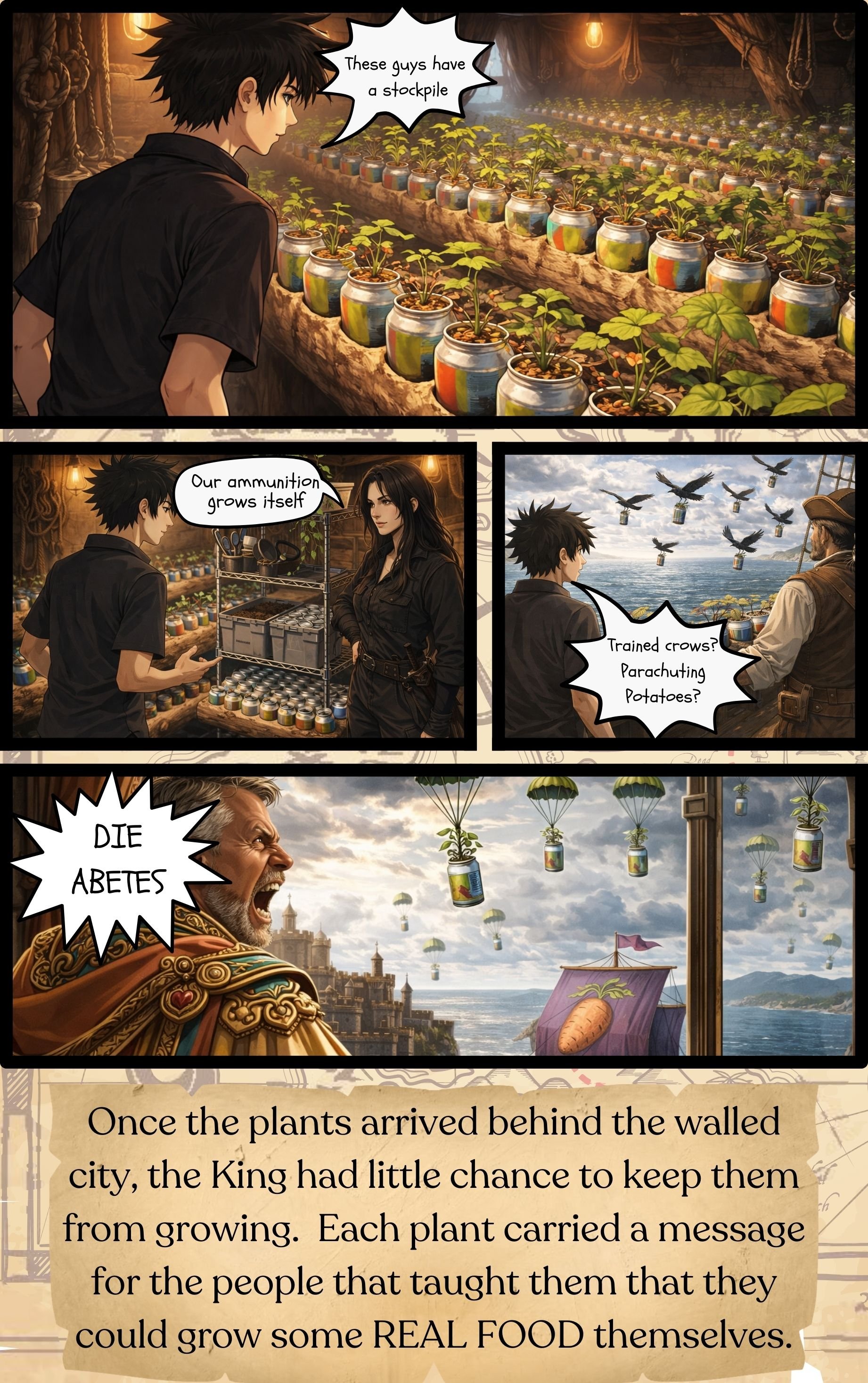 Sweet Potato Comic Chapter 3