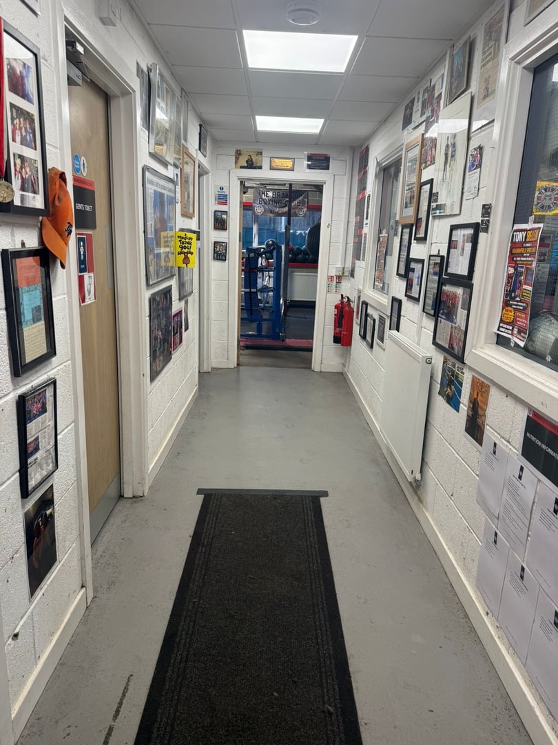 Train with TNT workout space and equipment