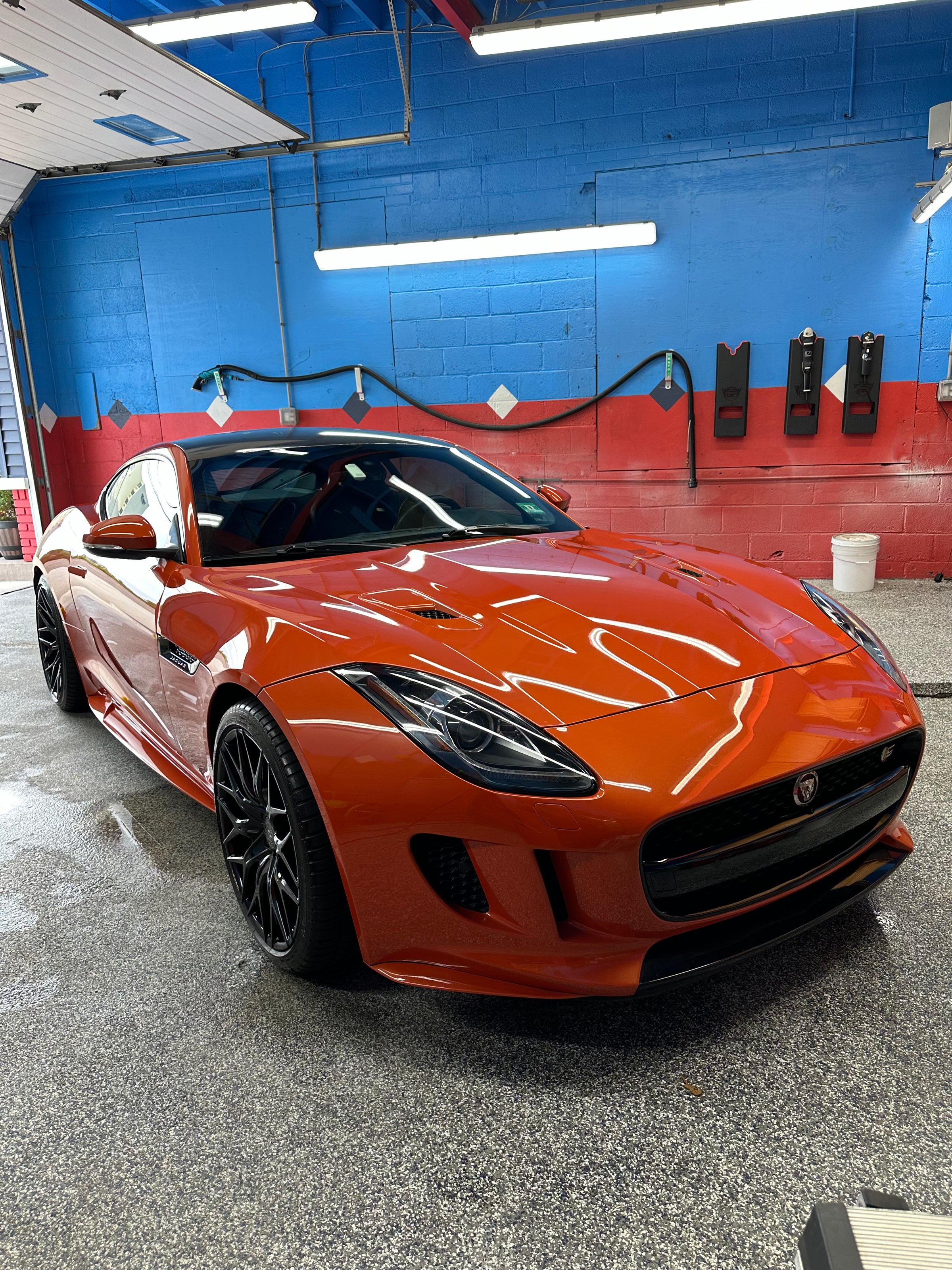 White Mercedes with pristine finish and professional detailing work