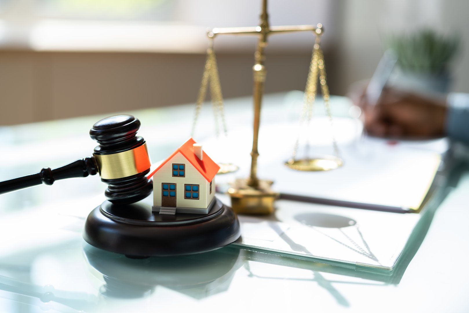 Real Estate Property Auction Or Foreclosure Litigation