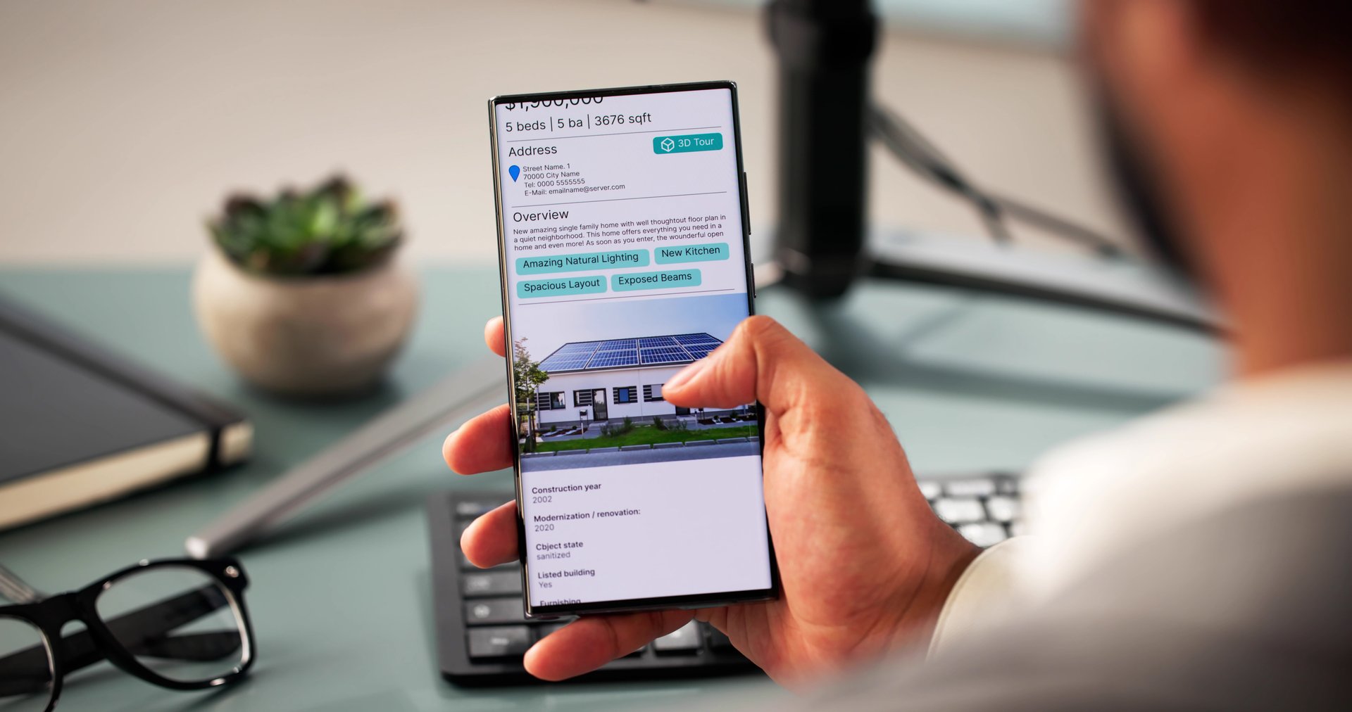 Google Business Profile on smartphone