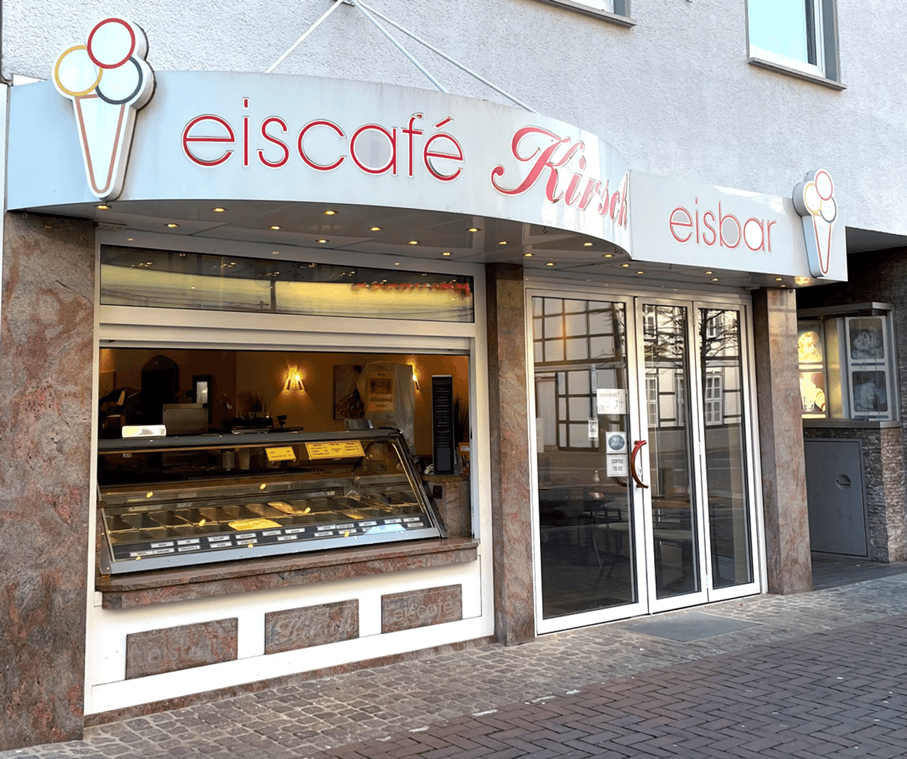 Modernes Café Interieur