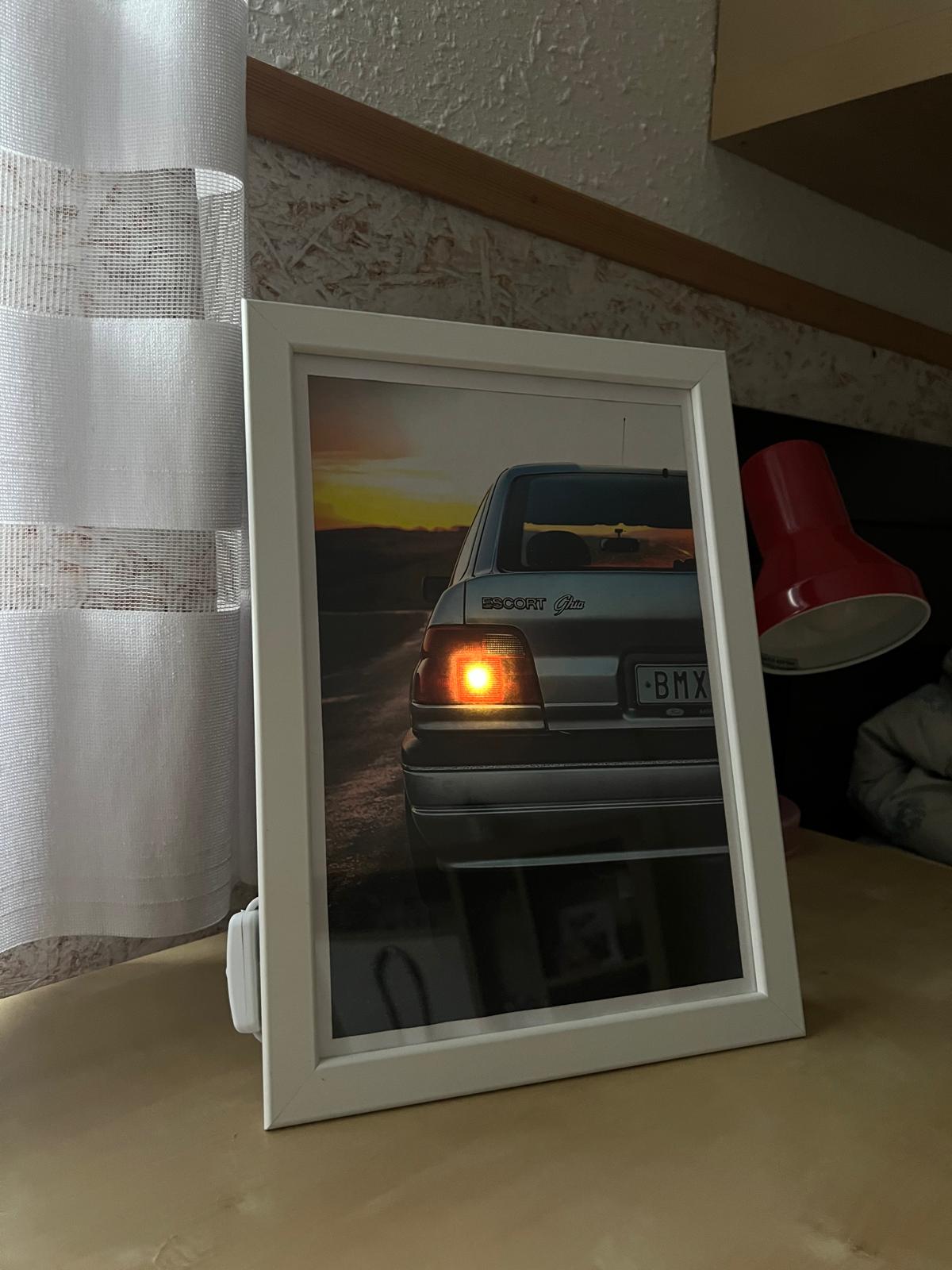 Podsvícené umělecké dílo