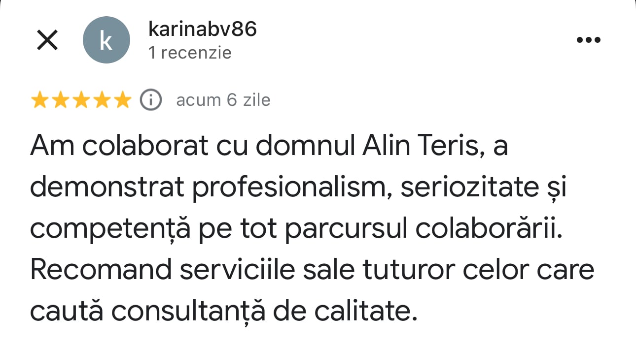 Testimonial client 1