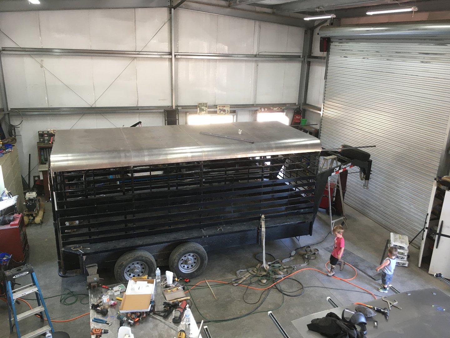 Trailer restoration completed