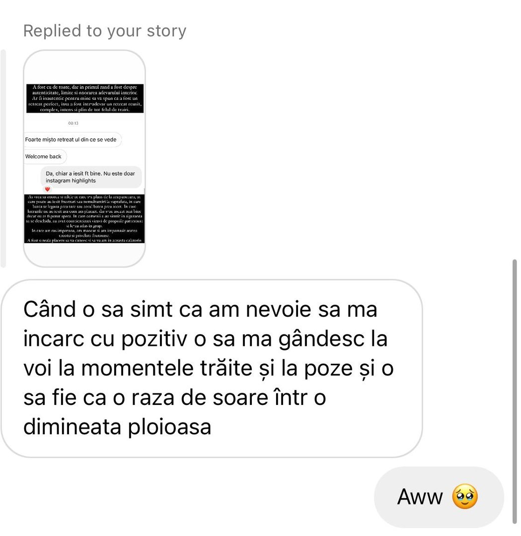 Testimonial participant retreat