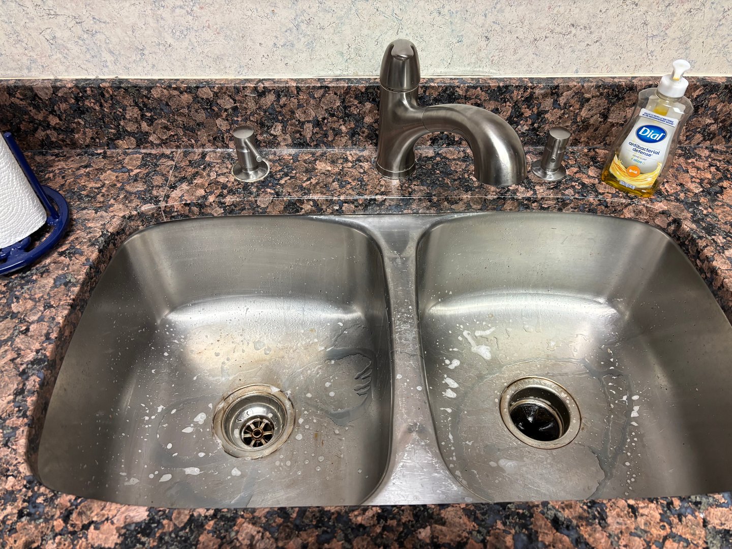 Kitchen cleaning before