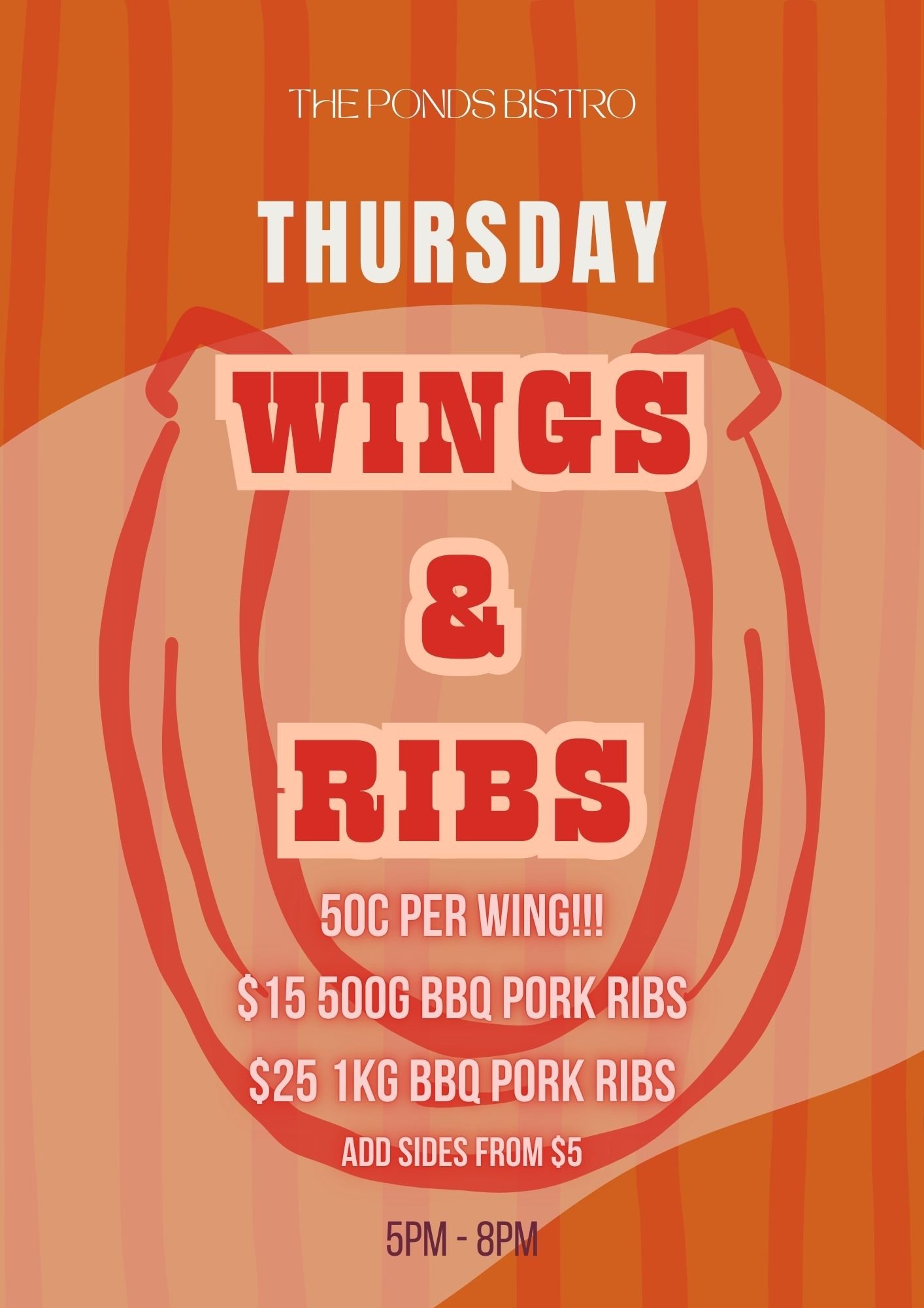 Thursday Specials at The Ponds Bistro