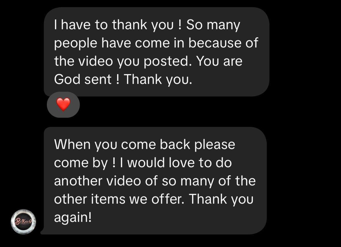 Happy business owner testimonial for Tell Your Story