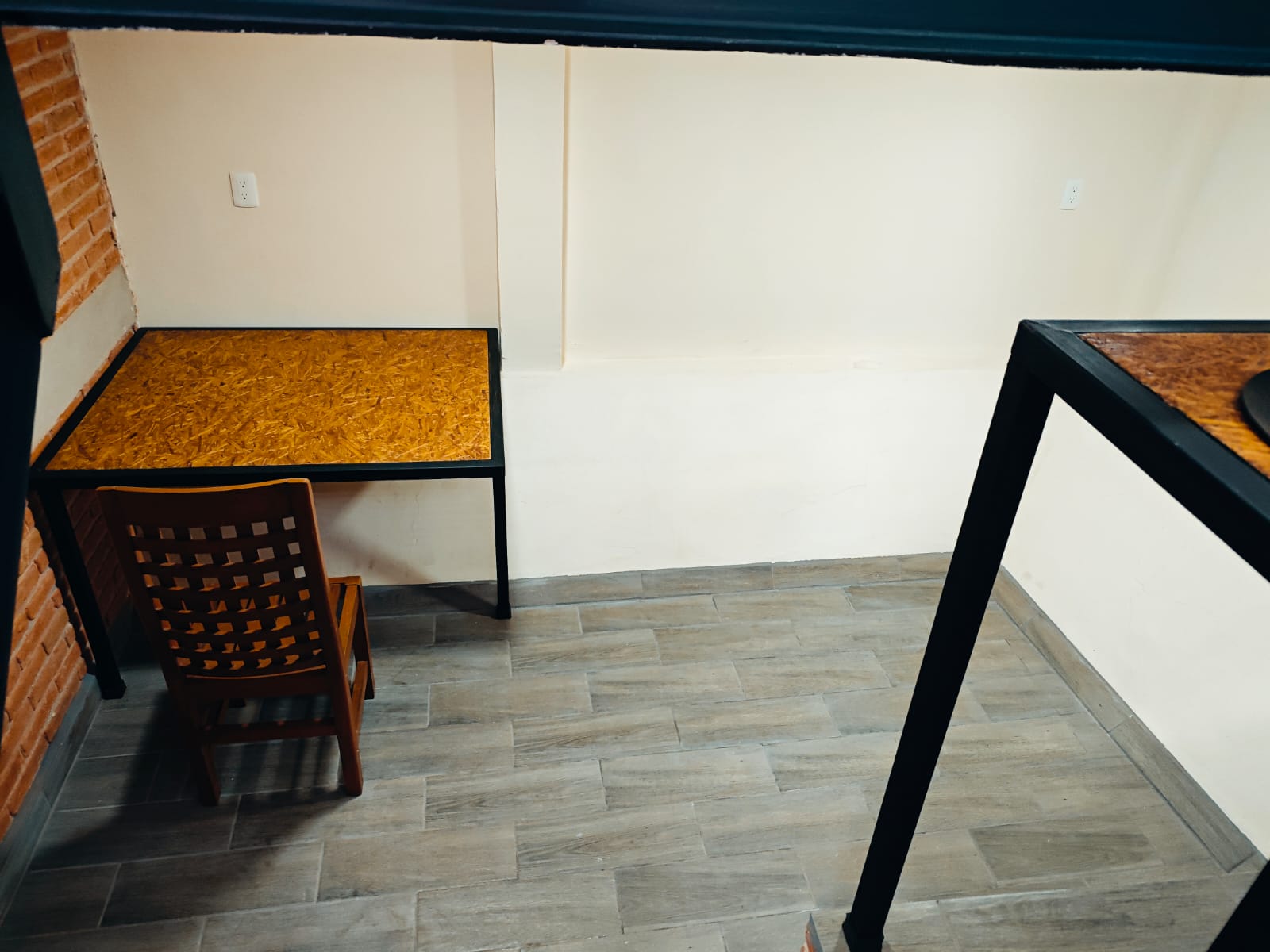 Área de sala del loft