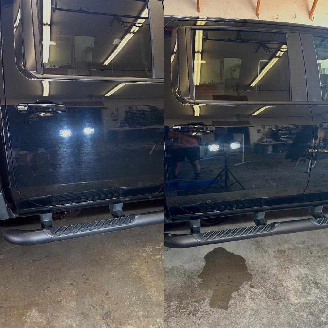 After paint correction by CL Detailing