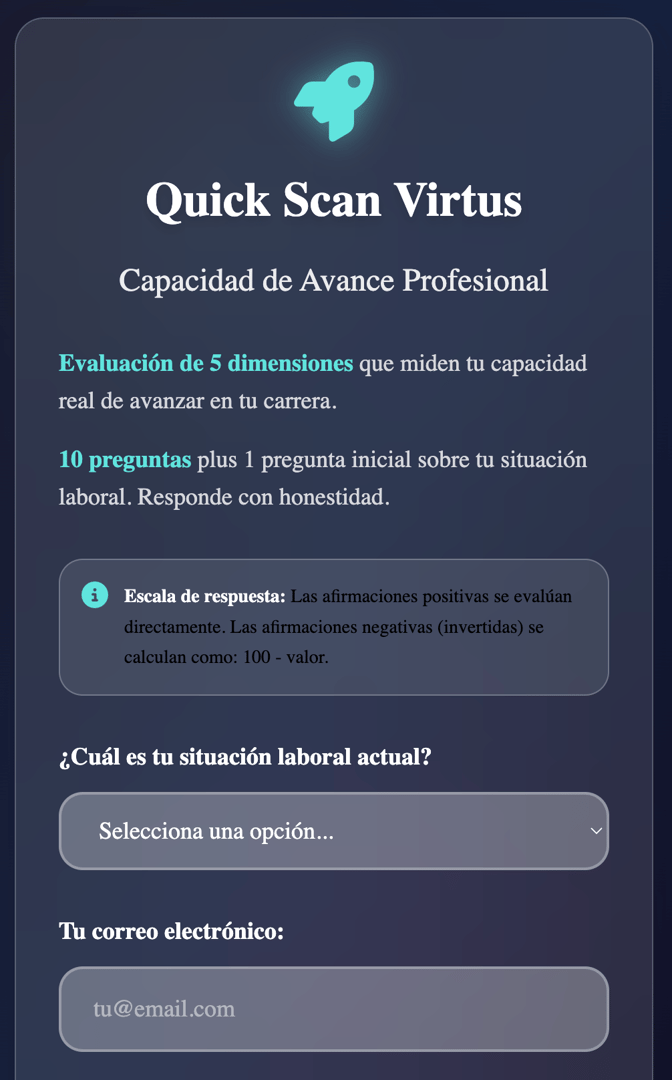 Panel de resultados del coach