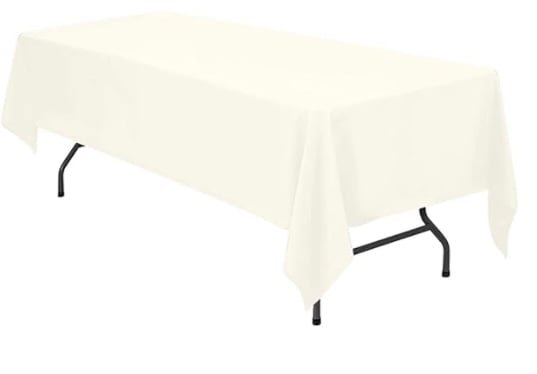 Light Green Rectangular Tablecloth