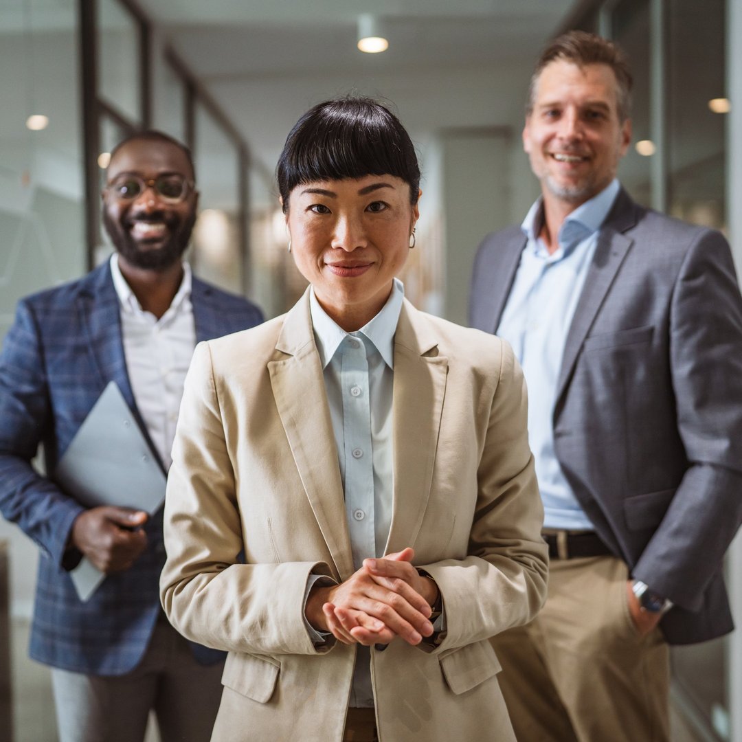 Portrait of japanese mature businesswoman