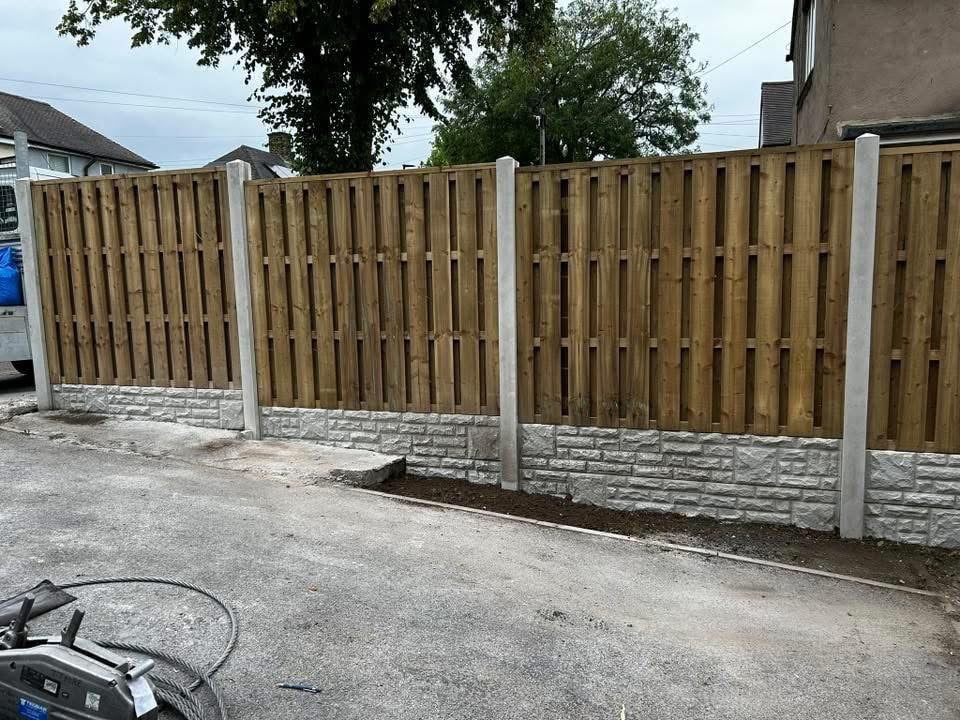 Beautiful fencing project
