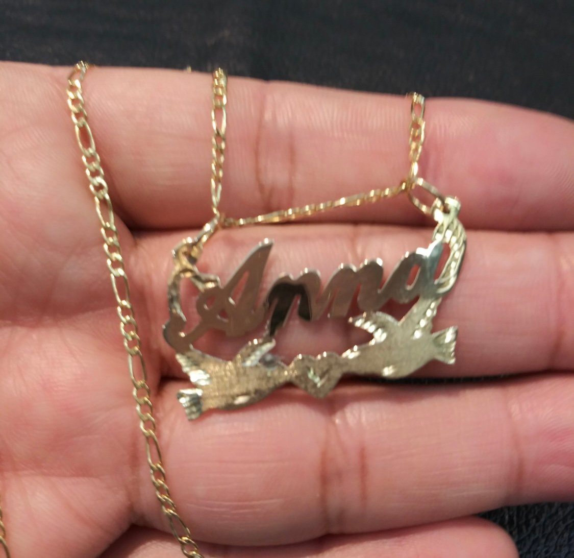 14k name with design