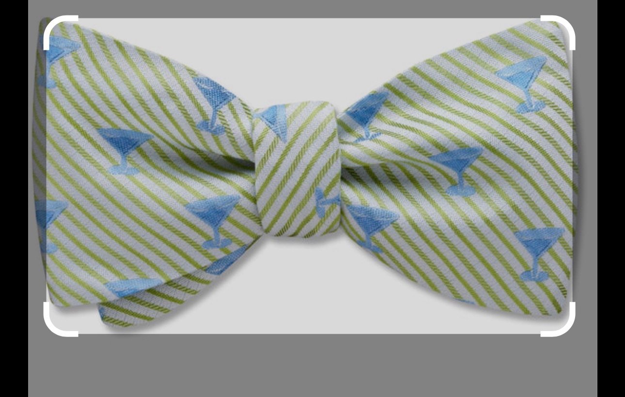 Luxury deep navy bow tie