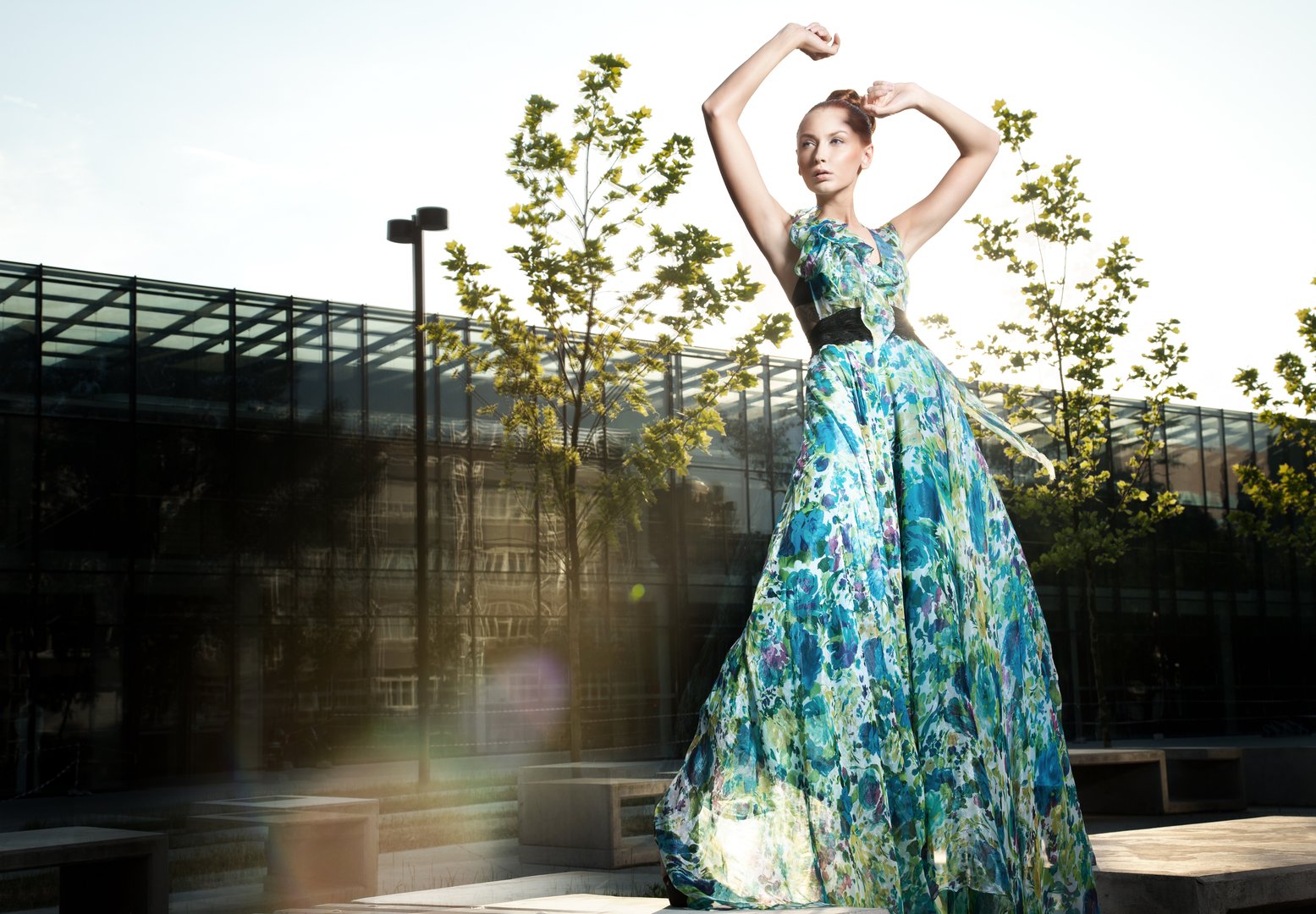 Stunning beauty posing