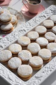 Vanilice - Delicate vanilla sandwich cookies with jam filling and powdered sugar