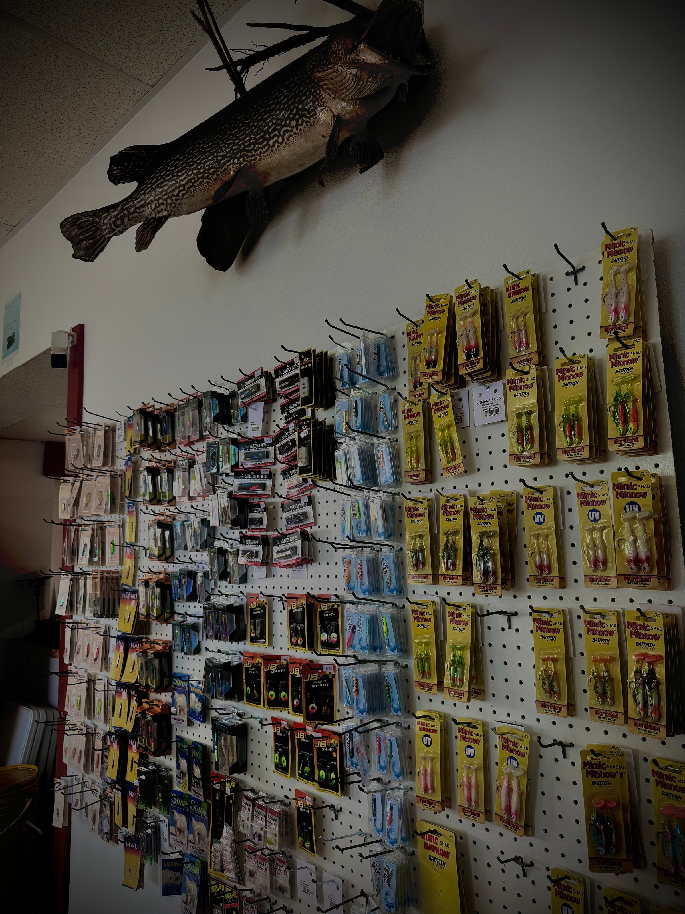 Quality tackle and fishing gear at M & W Bait & Tackle